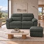 Nicoletti Vivaldi Storage Footstool - Ottoman Holder NA/NE — Gaston 758 Verde, gallery image 1