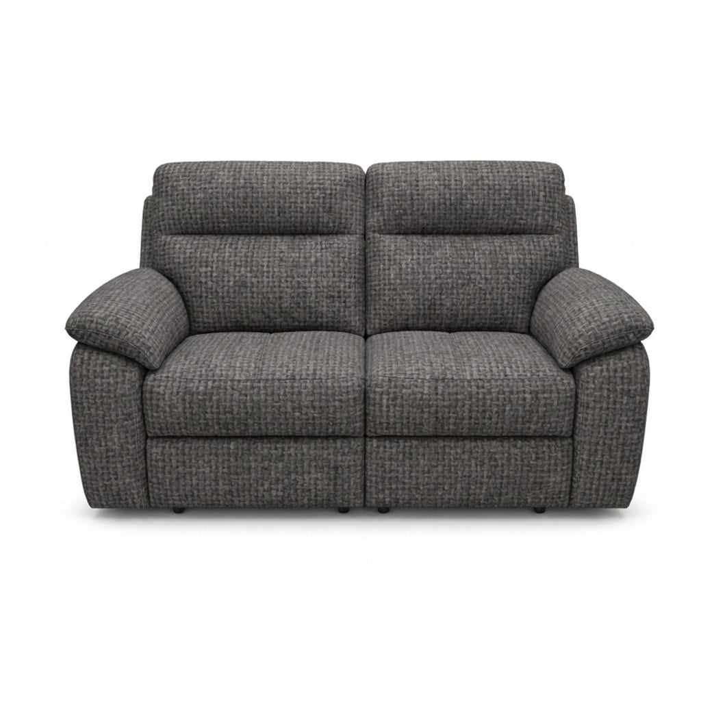 Nicoletti Vivaldi 2 Seater Sofa - 2 Seater NA/NE 2 Seater Sofas Sterling Home 12 Gaston 766 Fumo