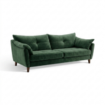 Zara 4 Seater Sofa - 4 Seater Sofa — Plush Emerald, gallery image 2