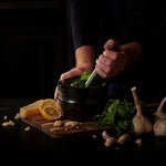 Worcester Black Granite Pestle & Mortar 14CM Sterling Home 2