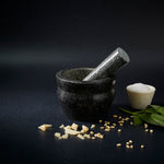 Worcester Black Granite Pestle & Mortar 14CM Sterling Home 3