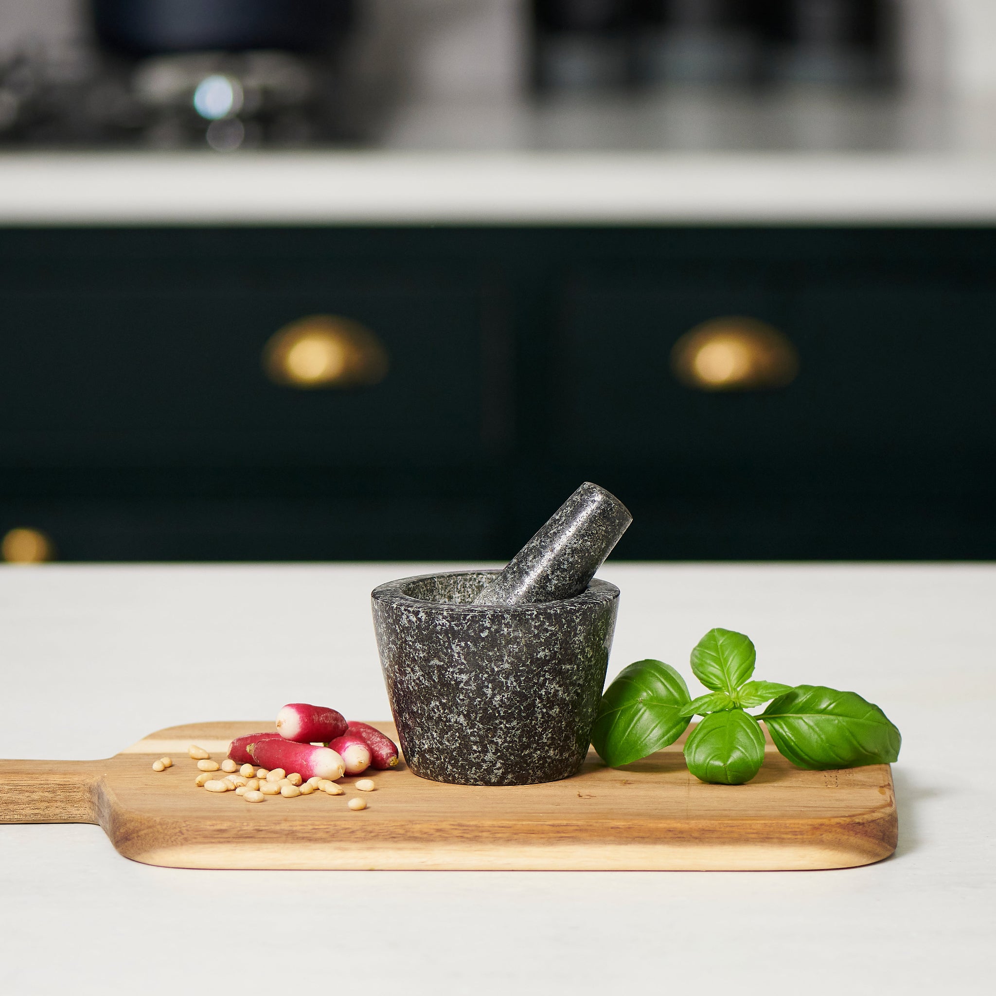 Dorchester Granite Pestle & Mortar 10CM - Dorchester Granite Pestle & Mortar 10cm Sterling Home 4