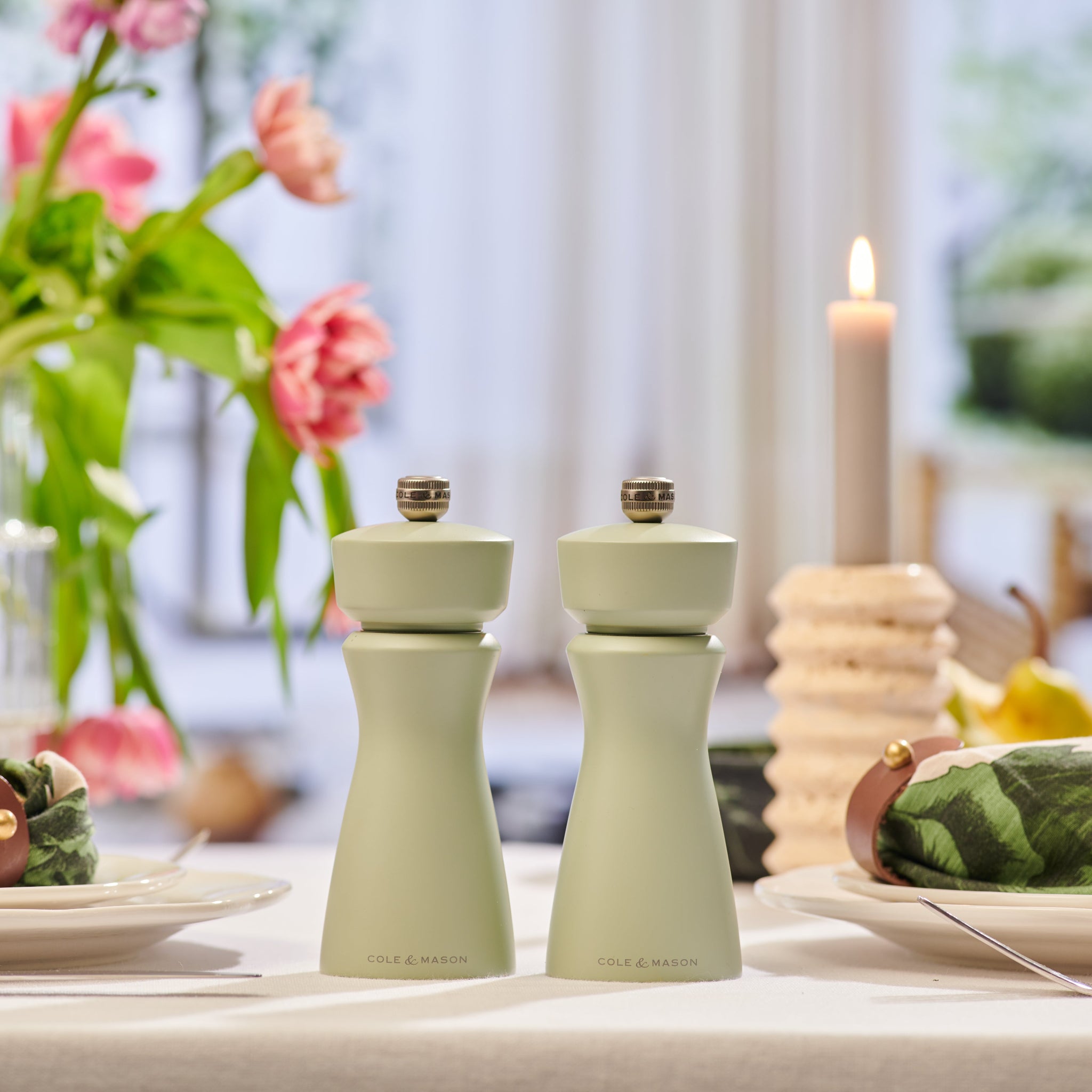 Kenton Green Mill - Kenton 150mm Sage Mill Sterling Home 2