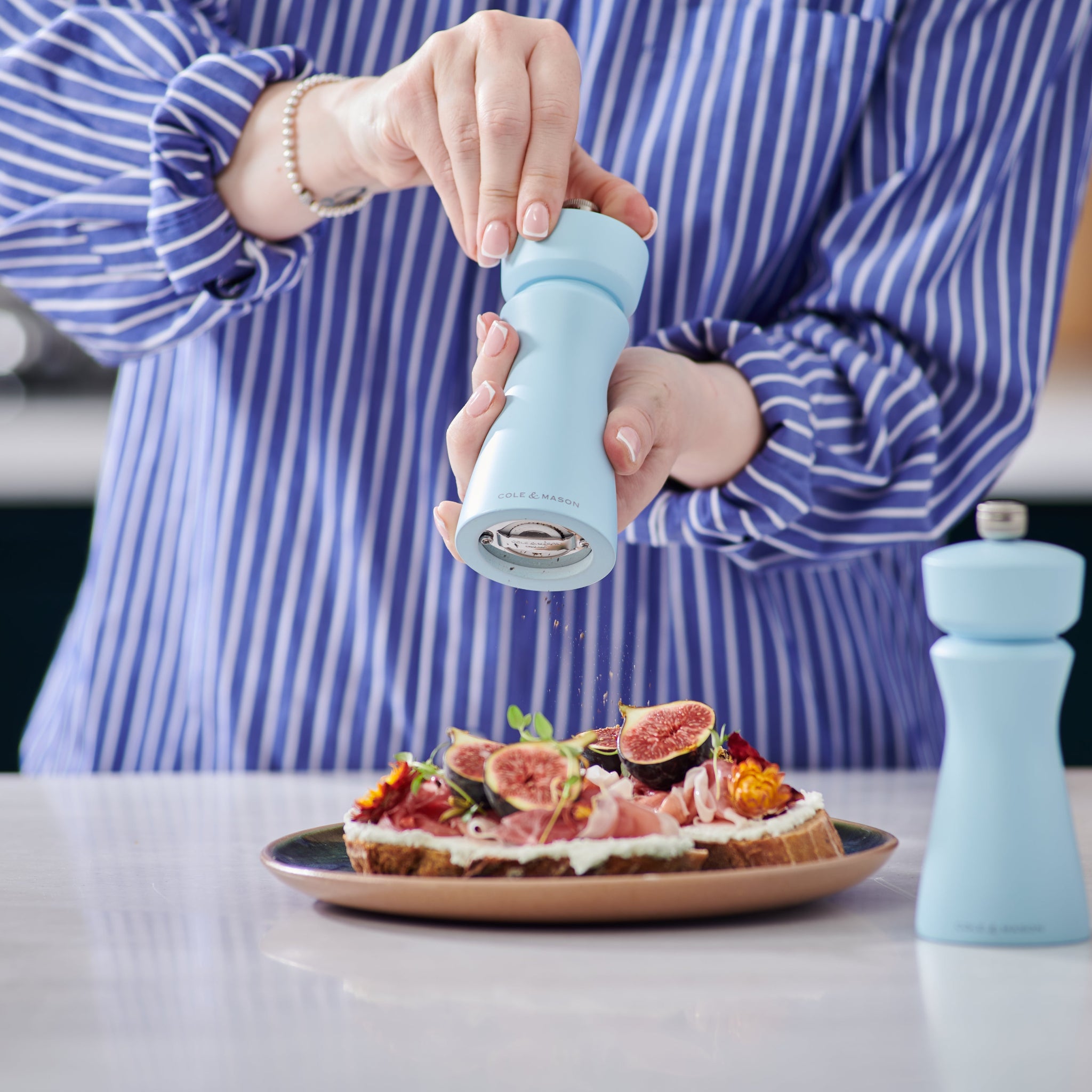 Kenton Blue Mill - Kenton 150mm Blue Mill Sterling Home 2