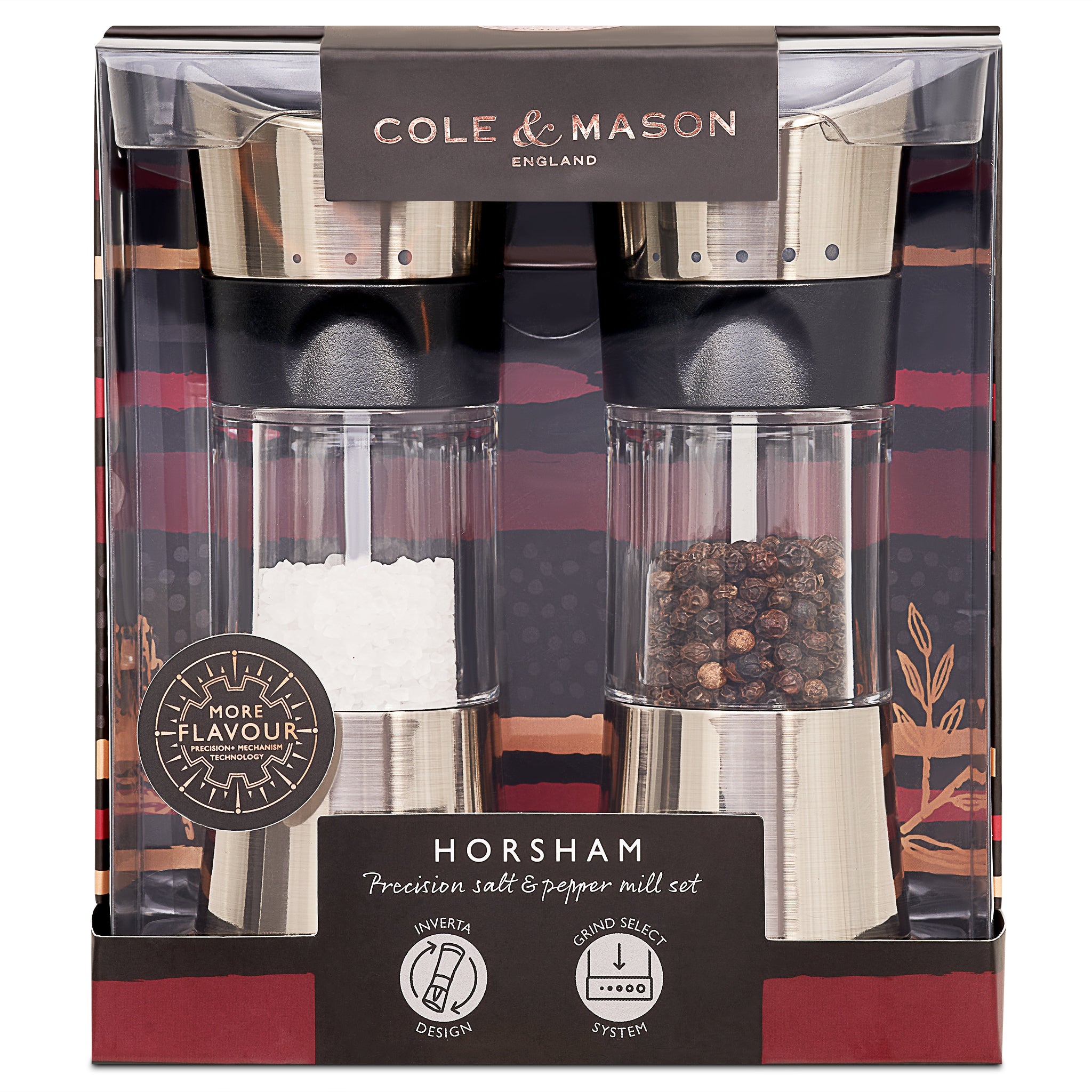 Horsham 154mm Clr/Chr Gift Set Sterling Home 2