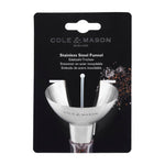 Cole & Mason Dover Stainless Steel Funnel Sterling Home 1