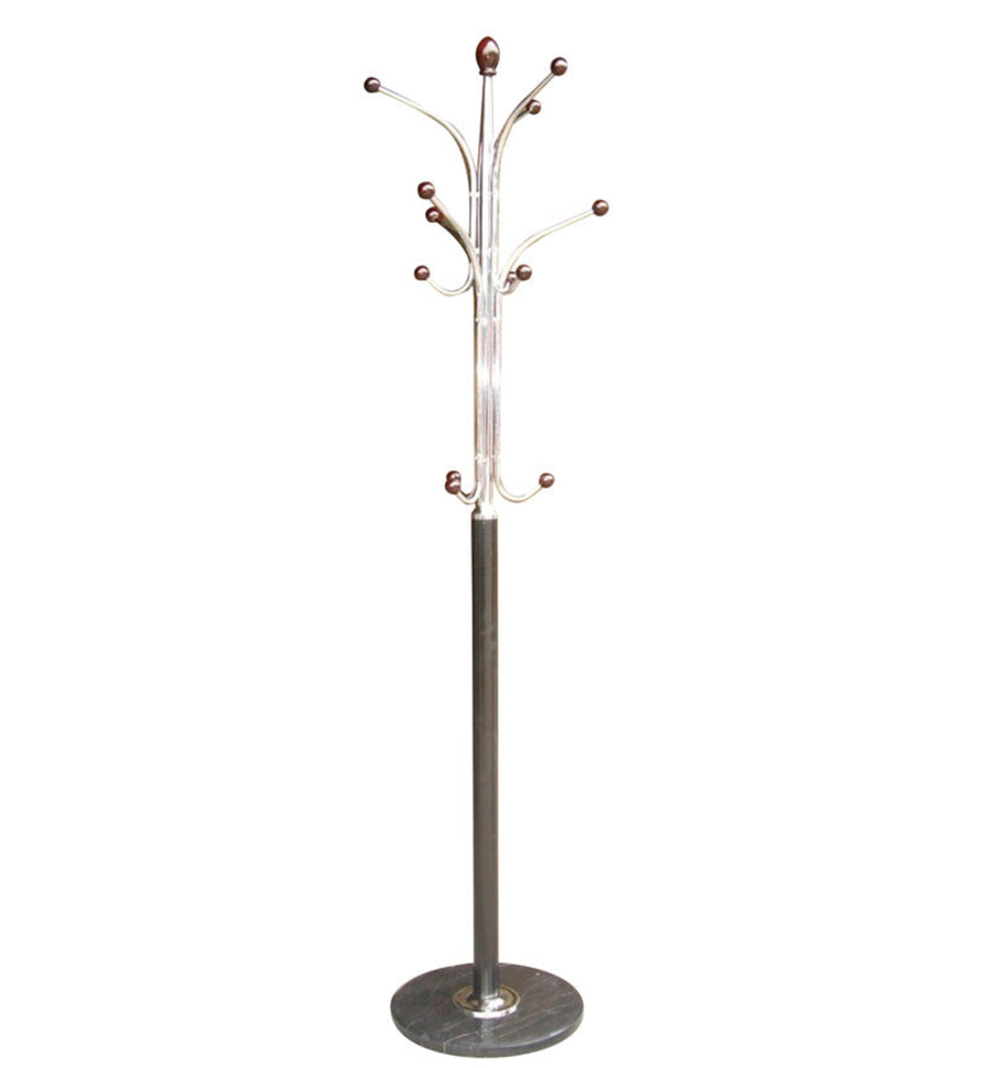 Marble Black Based Coat Stand - Marble Based Coat Stand Black Sterling Home 1