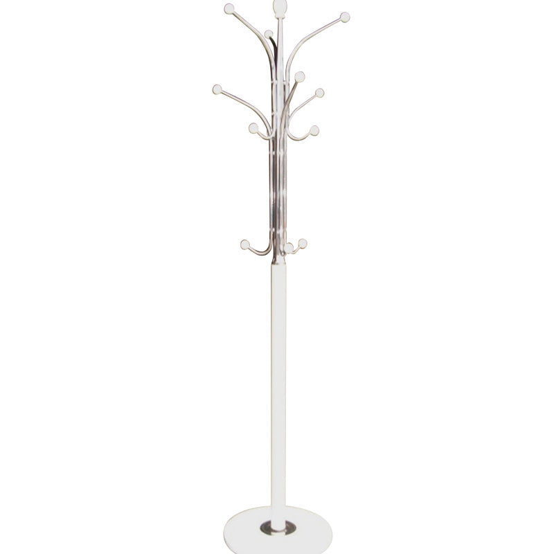 Marble White Based Coat Stand - Marble Based Coat Stand White Sterling Home 1