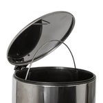 Round Brushed Stainless Steel Kitchen Pedal Bin - Round Pedal Bin SS Brushed 30L Sterling Home 3