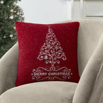 Merry Tree Filled Cushion 43CM Sterling Home 1