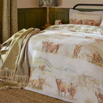 Highland Cattle Duvet Cover Set - Highland Cattle King Duvet Set Multicolour Sterling Home 4