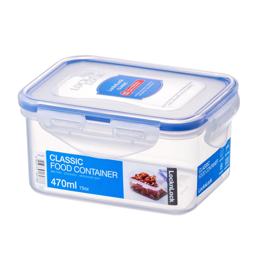 LocknLock Classic Rectangular 470mL Sterling Home 1