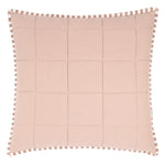Hebden Stripe Brown Square Cushion - Hebden Stripe 55X55CM Cushion Pecan/Cotta Sterling Home 1