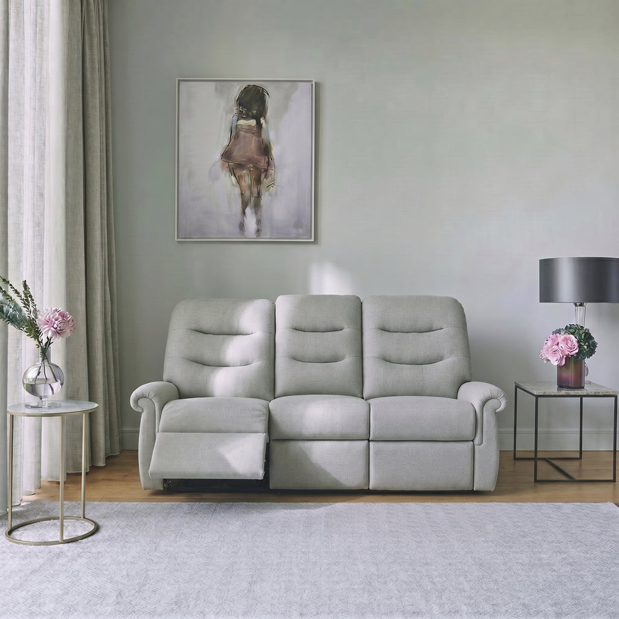 G Plan Holmes 3 Seater Recliner Sofa - 3 Seater Power Recliner Sofa Double Grade L - Power Recliner 3 Seater Sofas Sterling Home 2