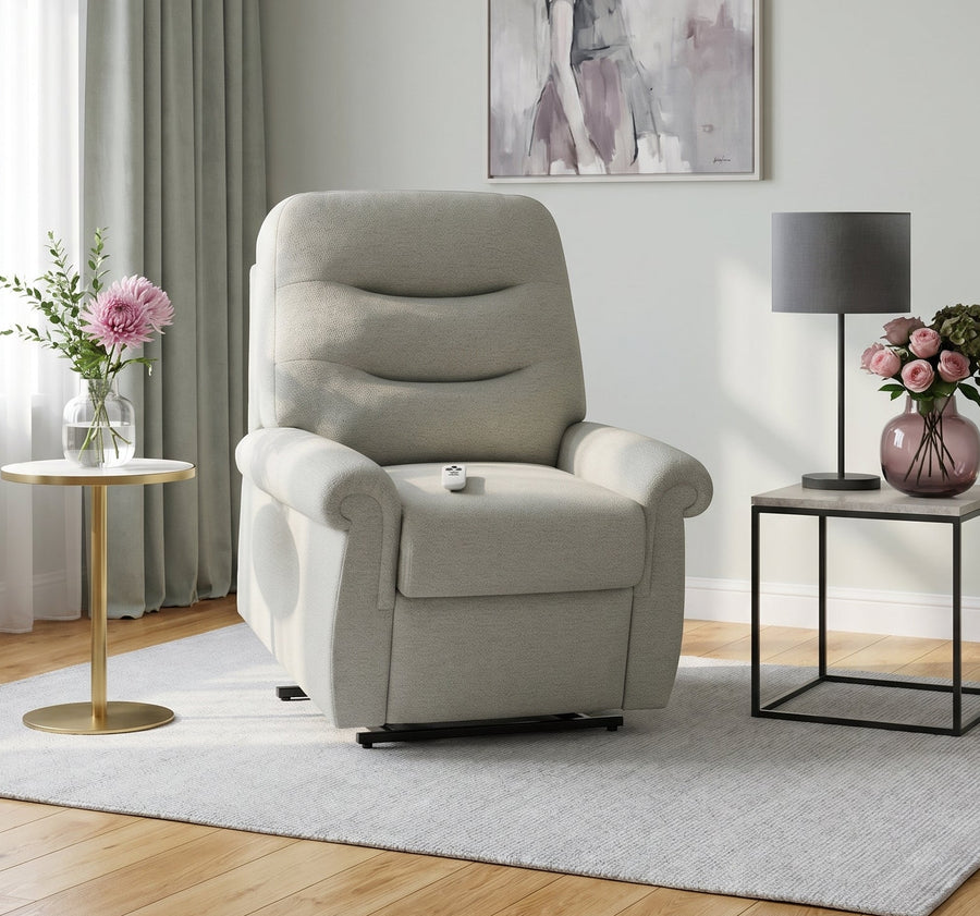 G Plan Holmes Elevate Small Recliner Armchair - Dual Motor Elevate Small Recliner Grade L Sterling Home 2