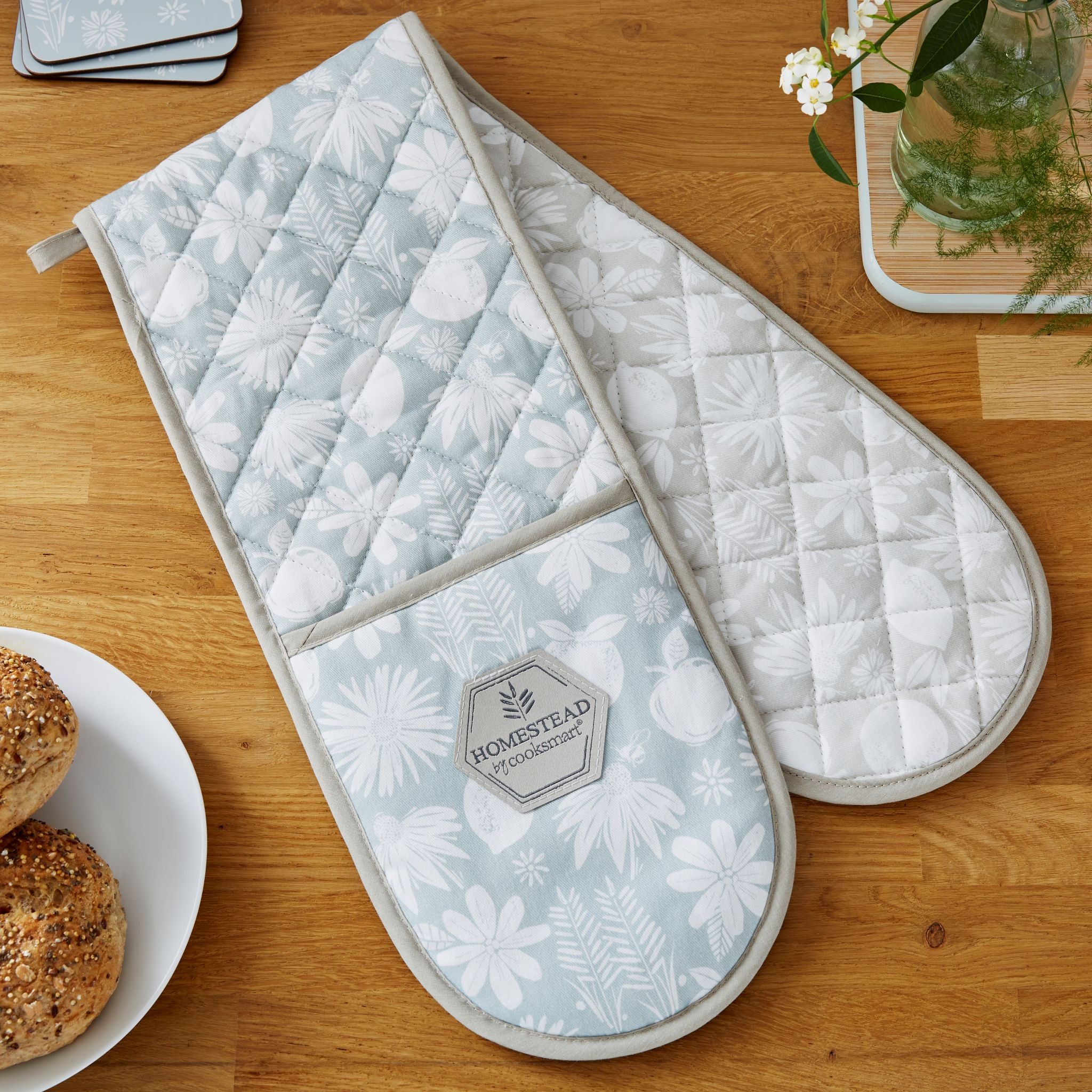 Homestead Double Oven Glove Sterling Home 1