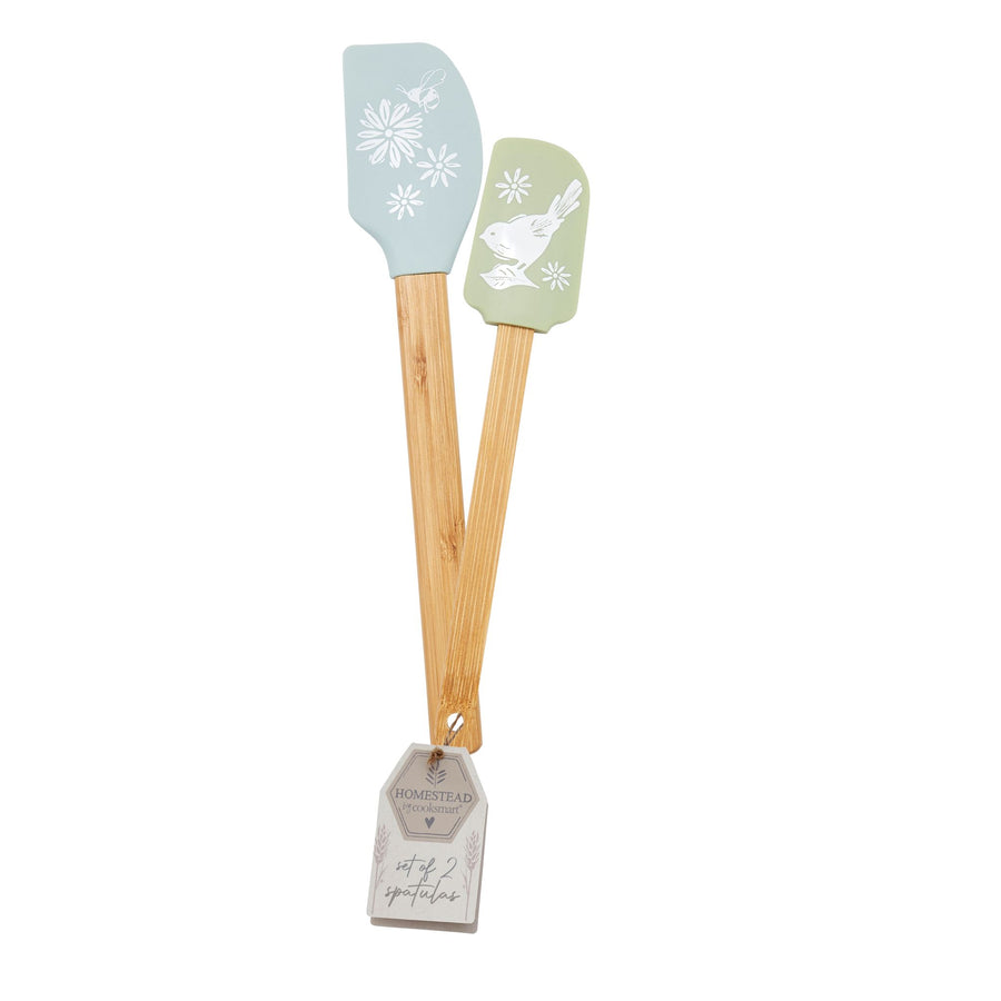 Homestead Set of 2 Bamboo Spatulas - Homestead Set of 2 Bamboo Spatulas Sterling Home 2