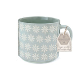Homestead Stacking Mug Grey And Blue - Homestead Stacking Mug Grey/Blue Sterling Home 2
