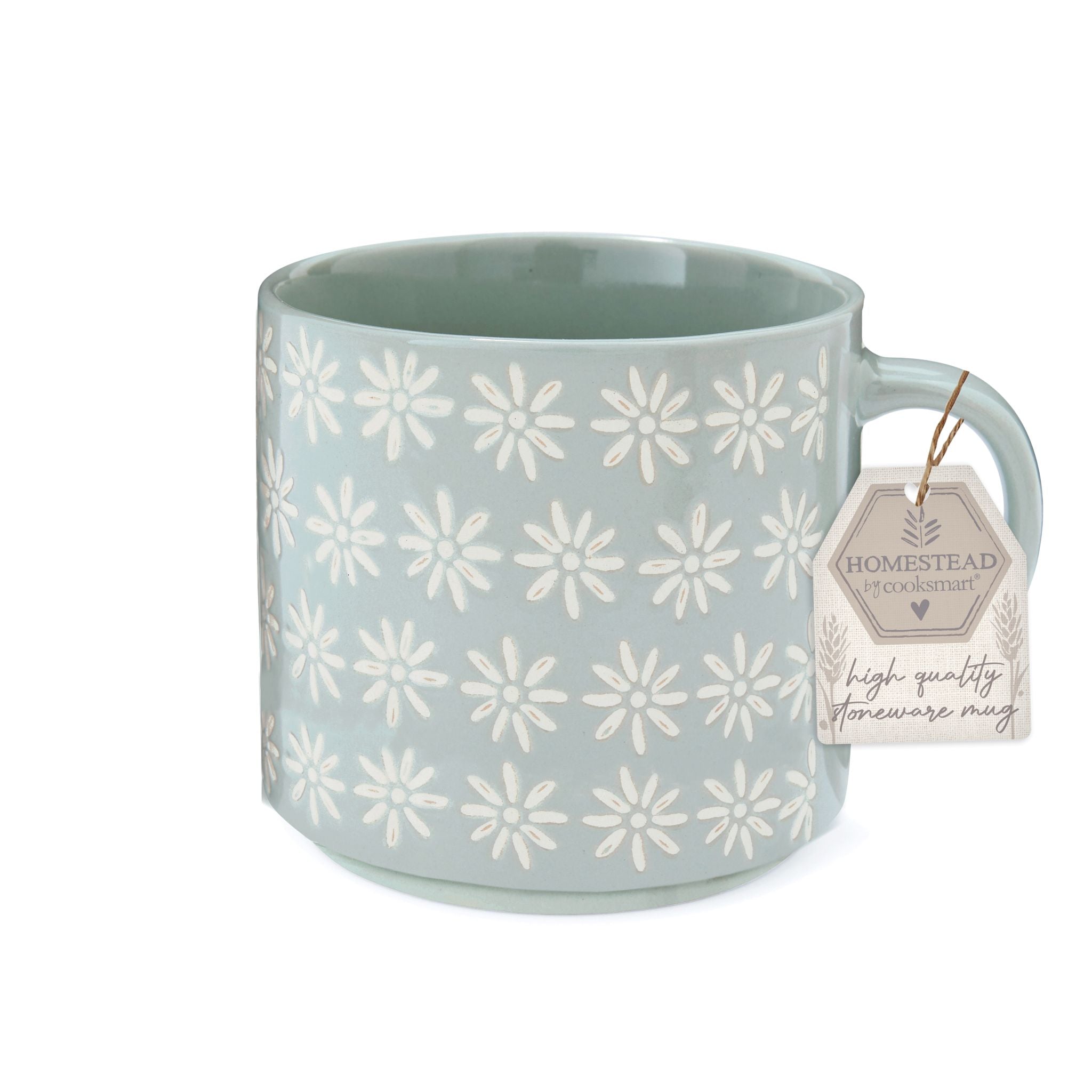 Homestead Stacking Mug Grey And Blue - Homestead Stacking Mug Grey/Blue Sterling Home 2