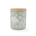 Homestead Ceramic Canister Green - Homestead Ceramic Canister -Sage Sterling Home 1