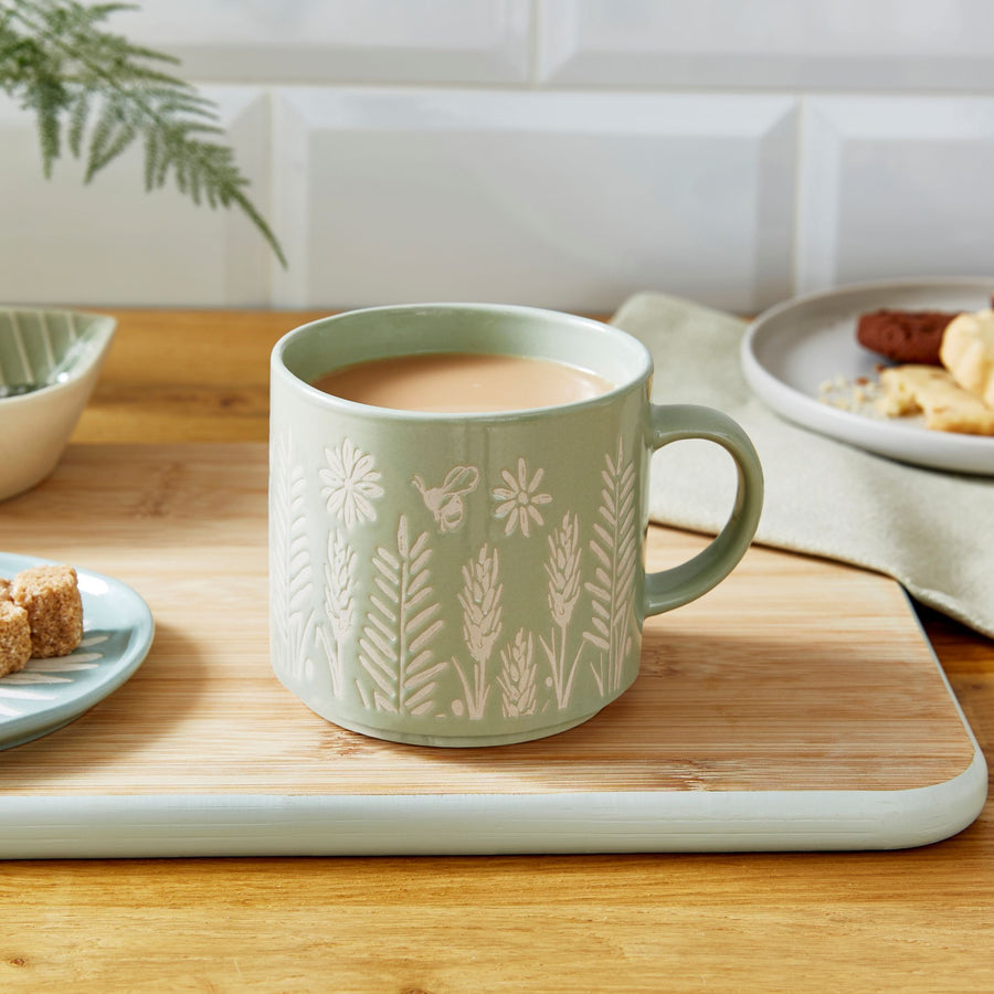 Homestead Stacking Mug Green - Homestead Stacking Mug - Sage Sterling Home 2