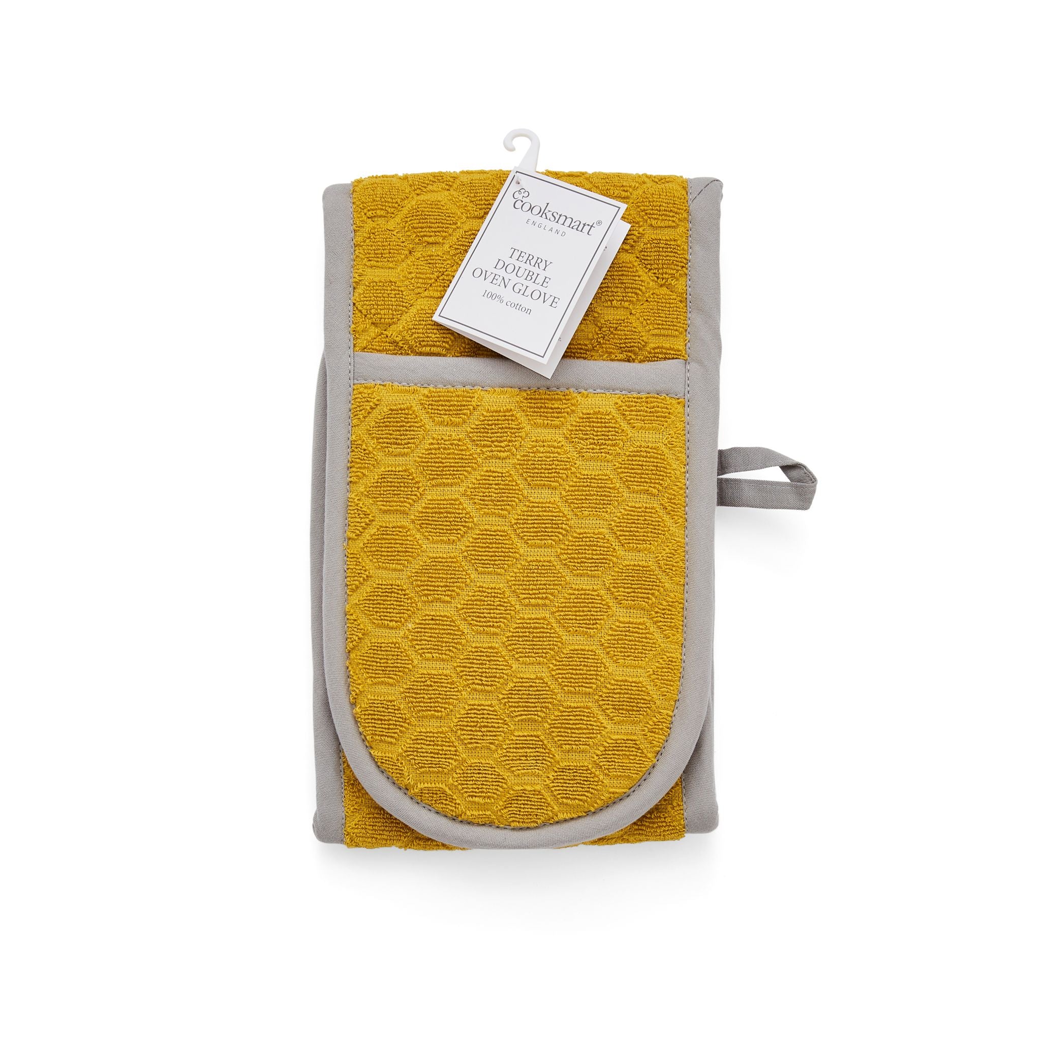 Terry Double Oven Glove Honeycomb - Terry Double Oven Glove - Honeycomb Sterling Home 2
