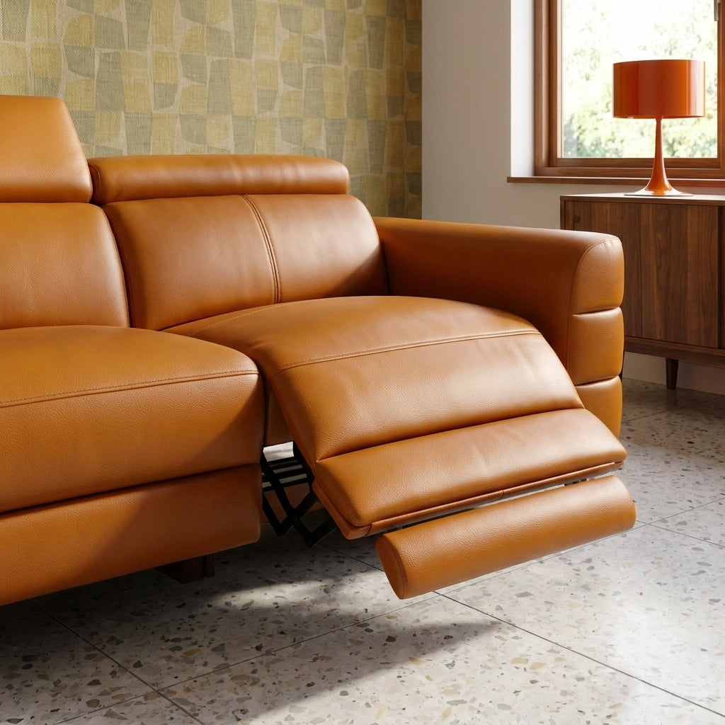 Hoy 2 Seater Recliner Sofa - 2 Str W/ 2 Power Recliner W/ 2 Manual Headrest Cat NL/O - Power with Manual Headrest 2 Seater Sofas Sterling Home 4