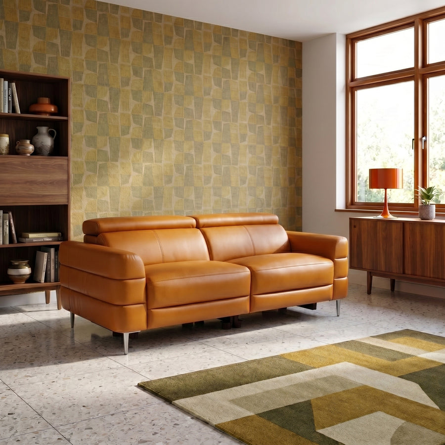 Hoy 3 Seater Sofa - 3 Str Static W/Manual Headrest Cat NL/O 3 Seater Sofas Sterling Home 2