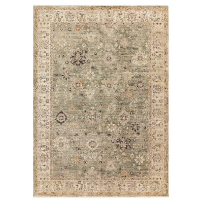 Hydra Ornate Green Rug - Ornate Green 80 x 160cm - 80cm x 160cm Sterling Home 1