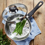 Judge Vista Large Drain Lid Saucepan