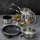 Stellar James Martin 5 Piece Saucepan