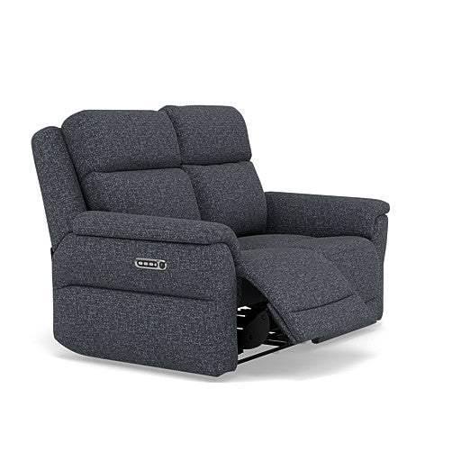 Juno 2 Seater Recliner Sofa - 2 Seater Power Recliner Sofa with USB F8 - Power Recliner with USB