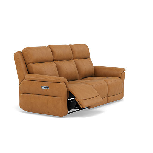 Juno 3 Seater Recliner Sofa - 3 Seater Power Recliner Sofa with USB Cat 55 - Power Recliner with USB