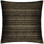 Jupiter Feather Black And Gold Cushion - Jupiter Feather Cushion Black/Gold 50CM Sterling Home 2