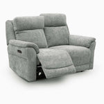 Juno 2 Seater Recliner Sofa - 2 Seater Sofa 2 Power Recliners Lumber Support Cat 200 - Power with Power Lumbar