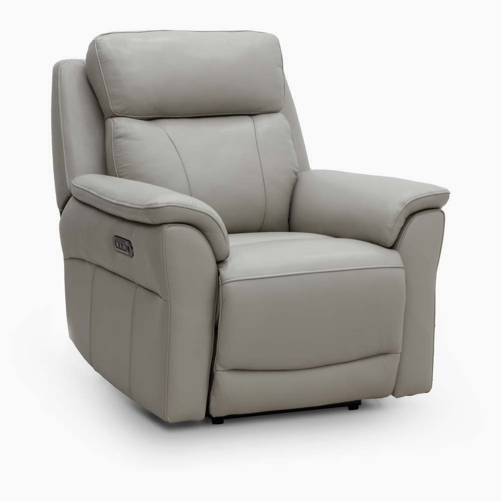 Juno Recliner Armchair - Power Recliner Chair Lumber Support F6 - Power with Power Lumbar