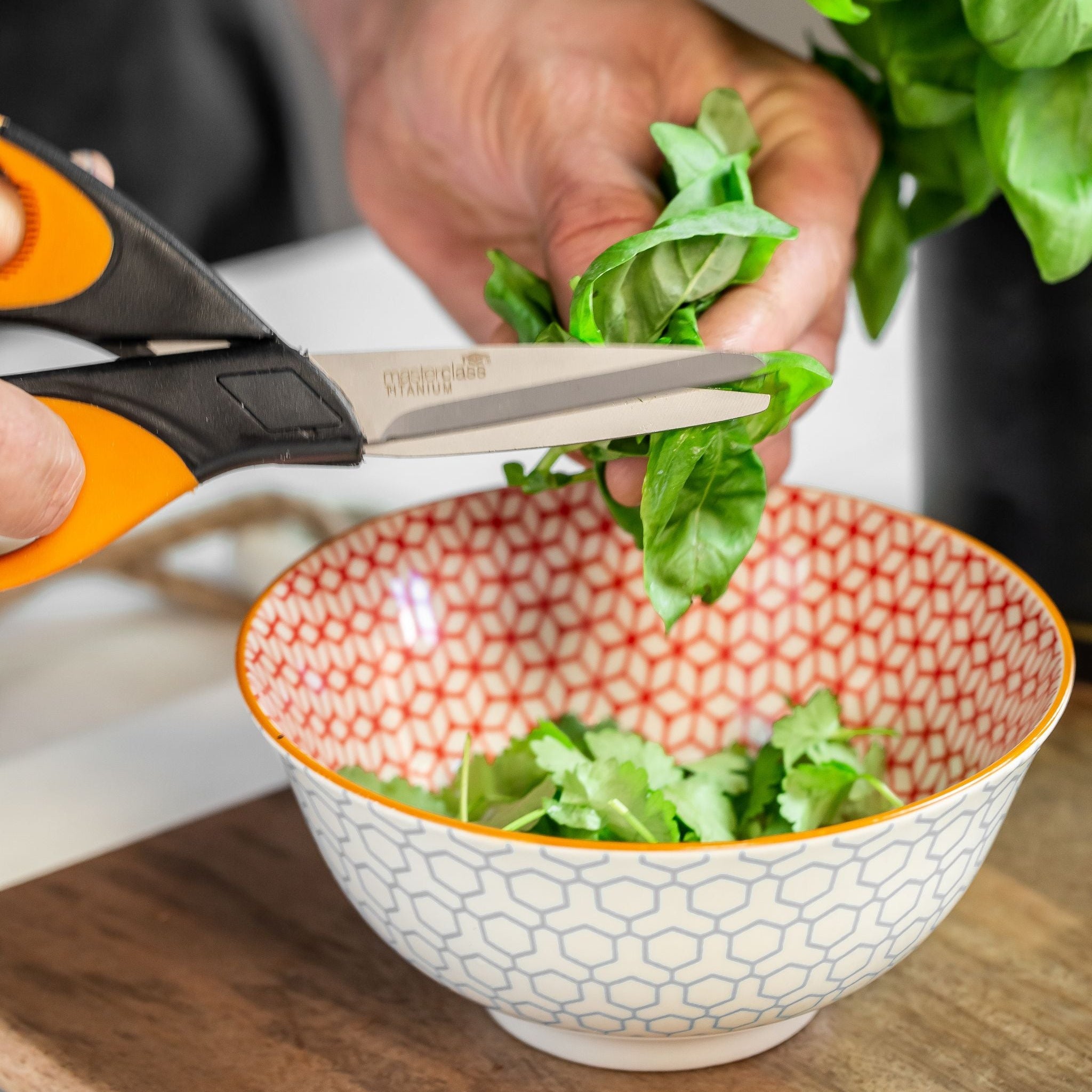 Mikasa Geometric Blue Bow - Mikasa Geometric Blue Bowl 15.7CM Sterling Home 1