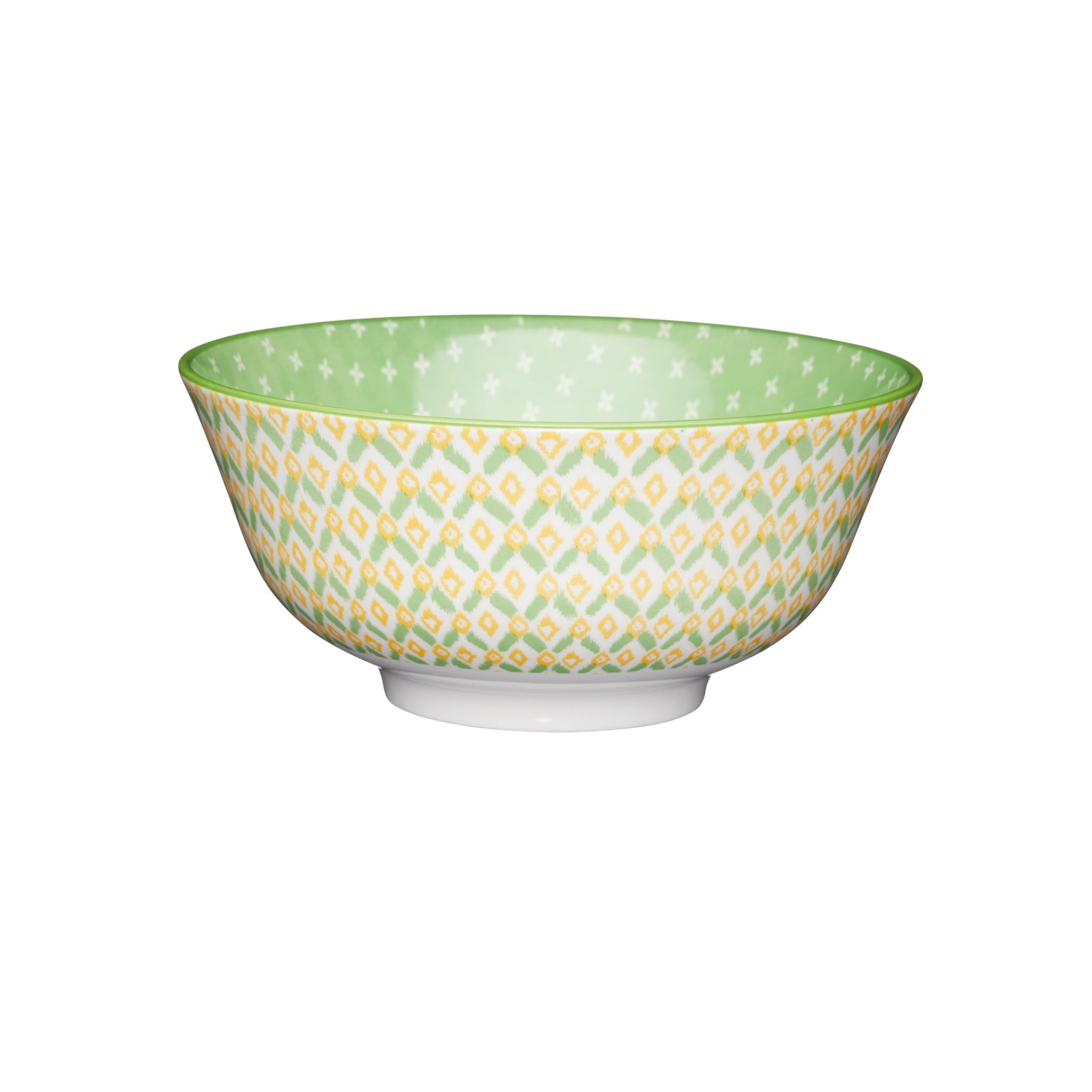 Mikasa Geometric Green Bowl - Mk Bowl 15.5Cm Green Geometric Sterling Home 3