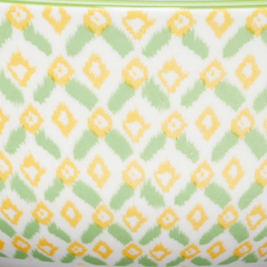 Mikasa Geometric Green Bowl 16CM Sterling Home 2