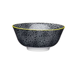 Mikasa Black Floral Bowl - Mk Bowl 15.5Cm Black Floral Sterling Home 3