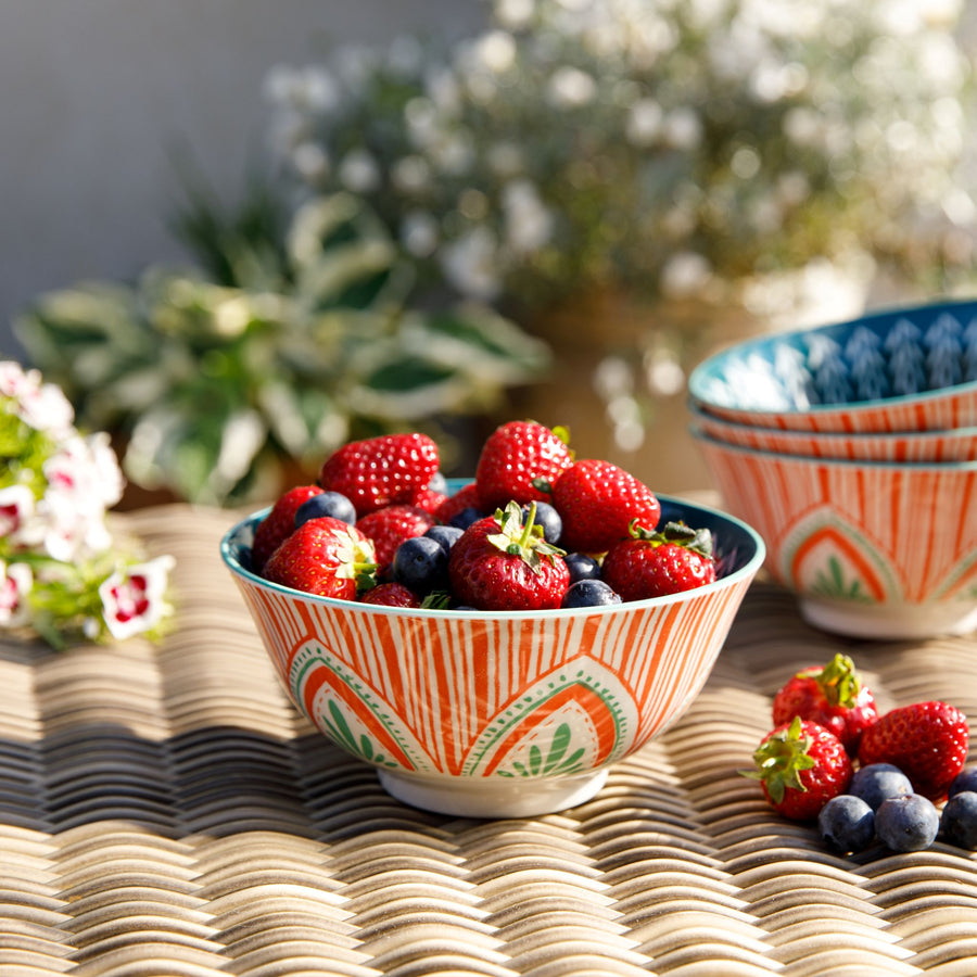 Mikasa Mixed Folk Pattern Bowl 16CM Sterling Home 1