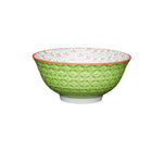 Mikasa Geometric Line Bowl - Mk Green Blue Bowl 15.5Cm Sterling Home 3