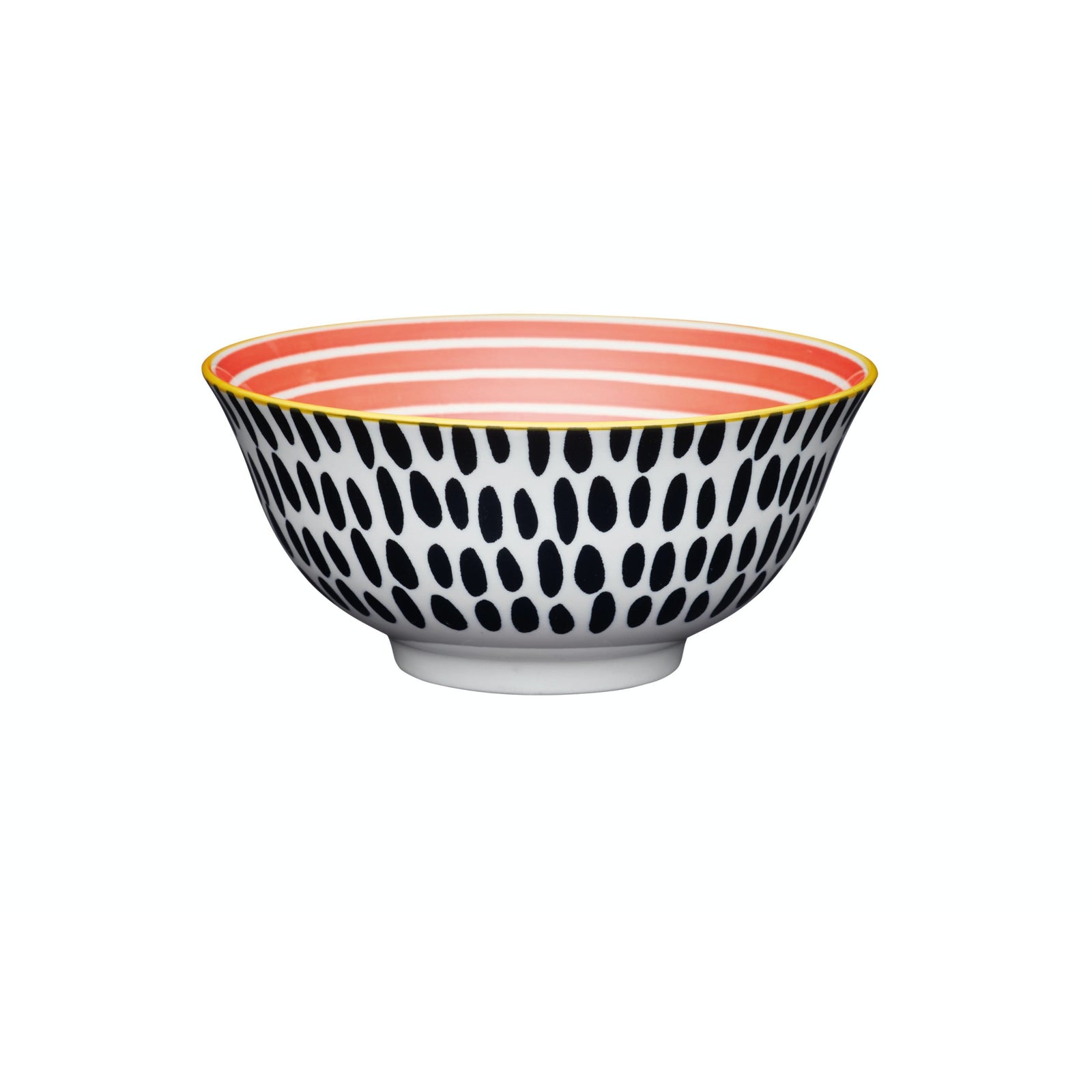 Mikasa Red Swirl Bowl - Mk Bowl 15.5Cm Red Swirl Sterling Home 3