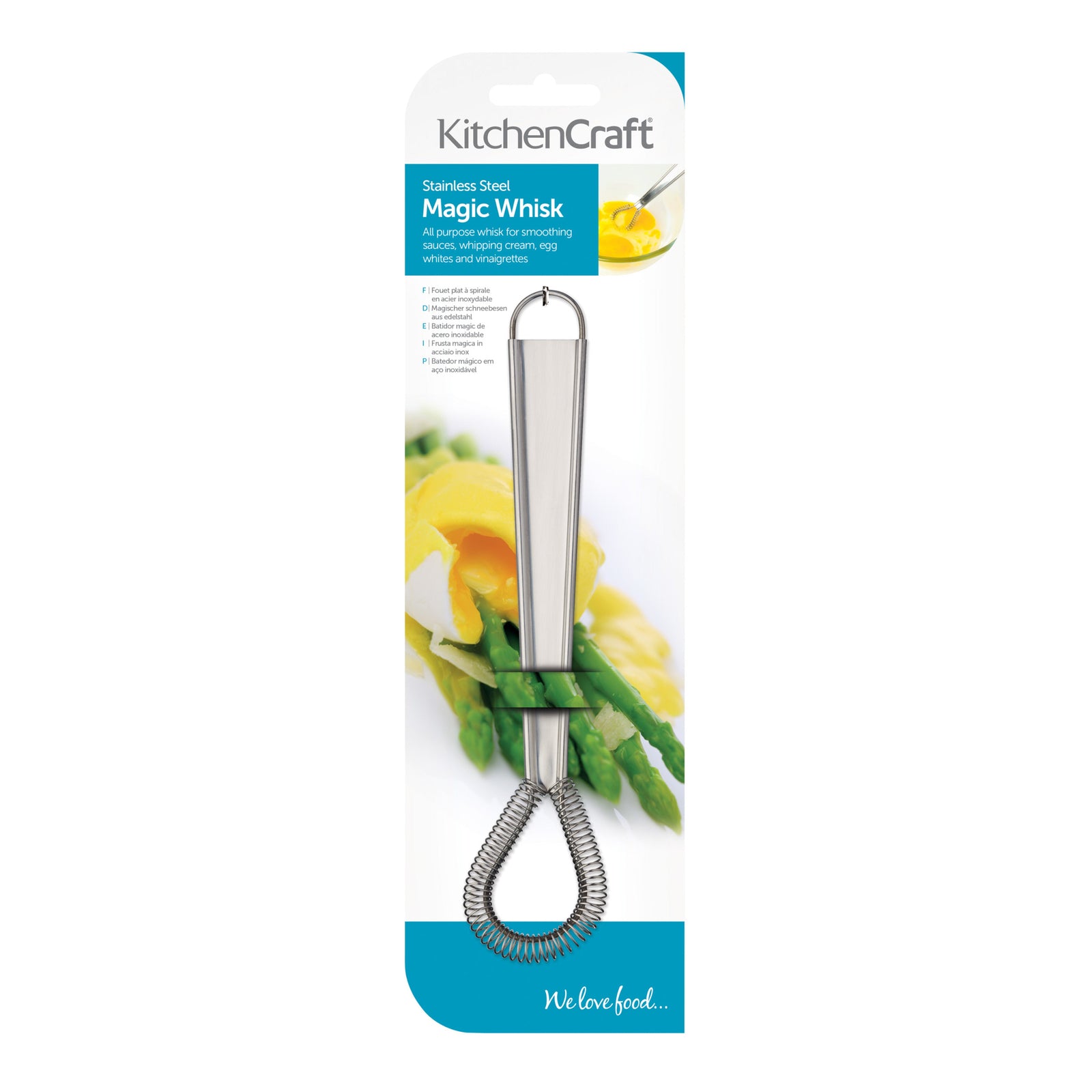 KitchenCraft Magic Whisk - KC Magic Whisk Stainless Steel 20CM Sterling Home 2