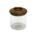 Glass Jar & Acacia Lid
