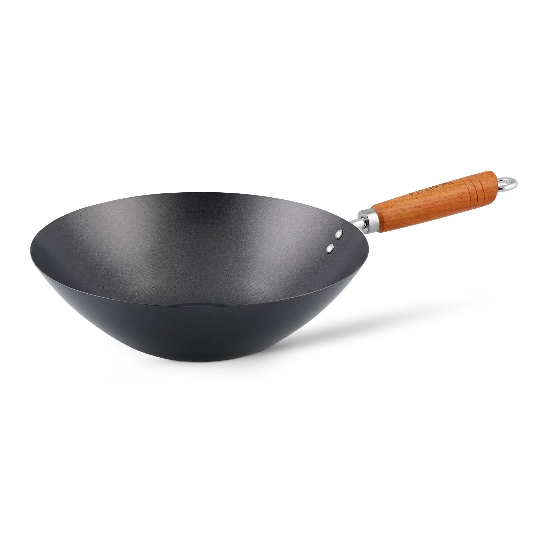 Ken Hom Classic Non-Stick Steel Wok - 31CM NS Wok Classic Sterling Home 2