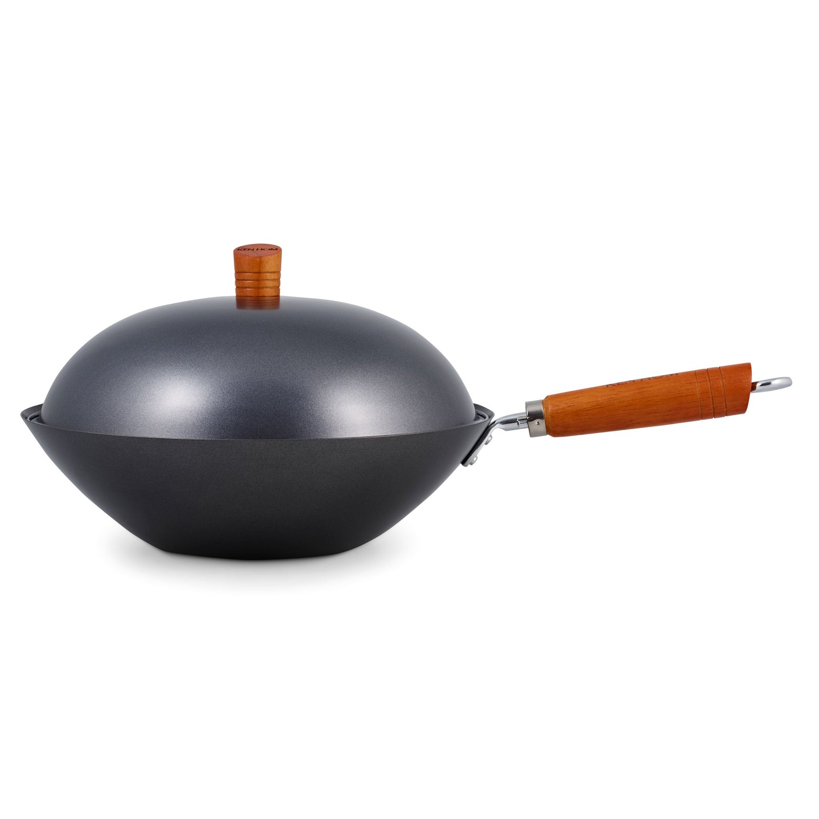 Ken Hom Non-Stick 5 Piece Wok Set - 31CM NS 5 PC Wok Set Classic Sterling Home 2