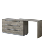 Kroma 3 Drawer Cabinet - Toilette 3 Drawer Dresser Venetian Grey - Venetian Grey Sterling Home 1