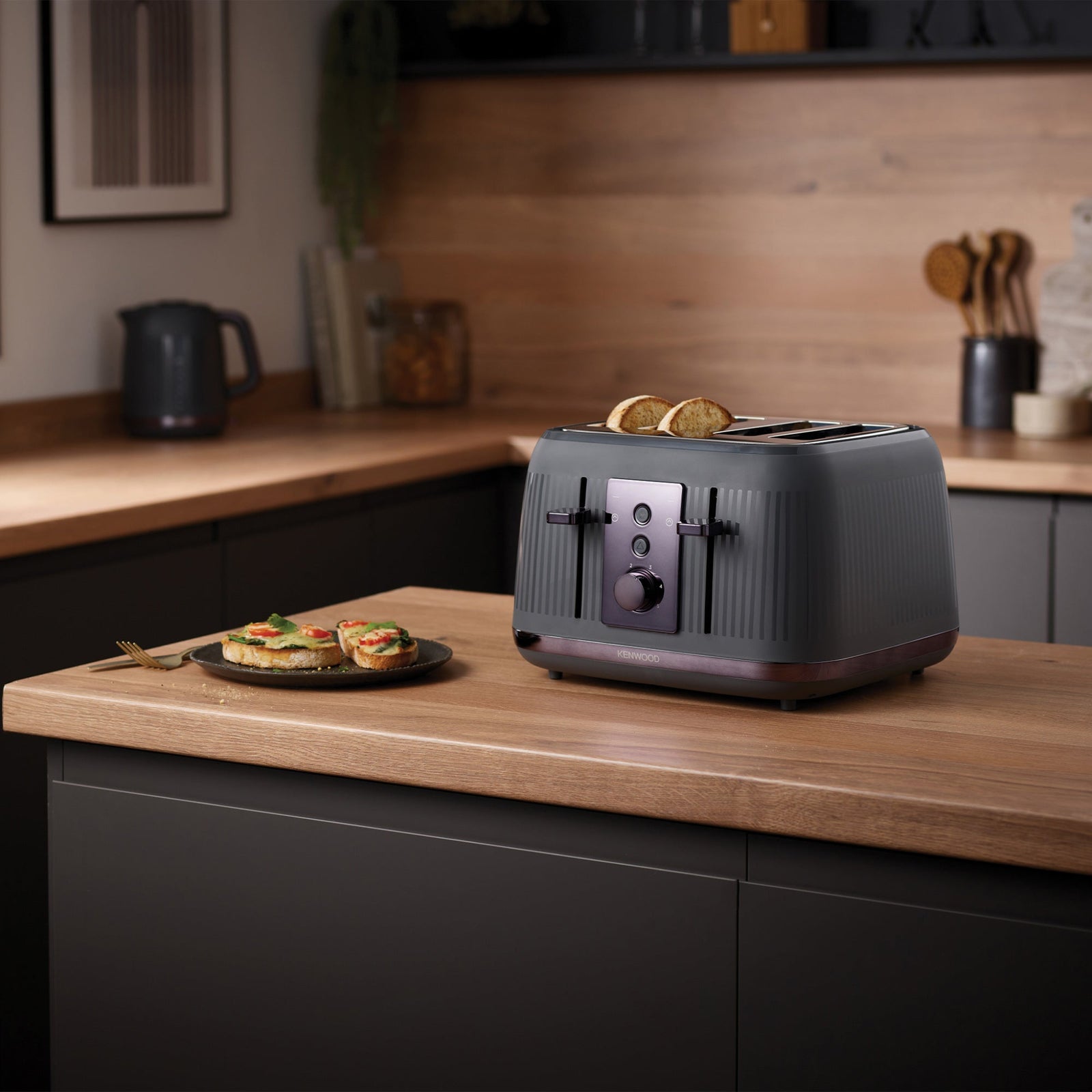 Kenwood Dusk Toaster Grey 4 Slice Sterling Home 3