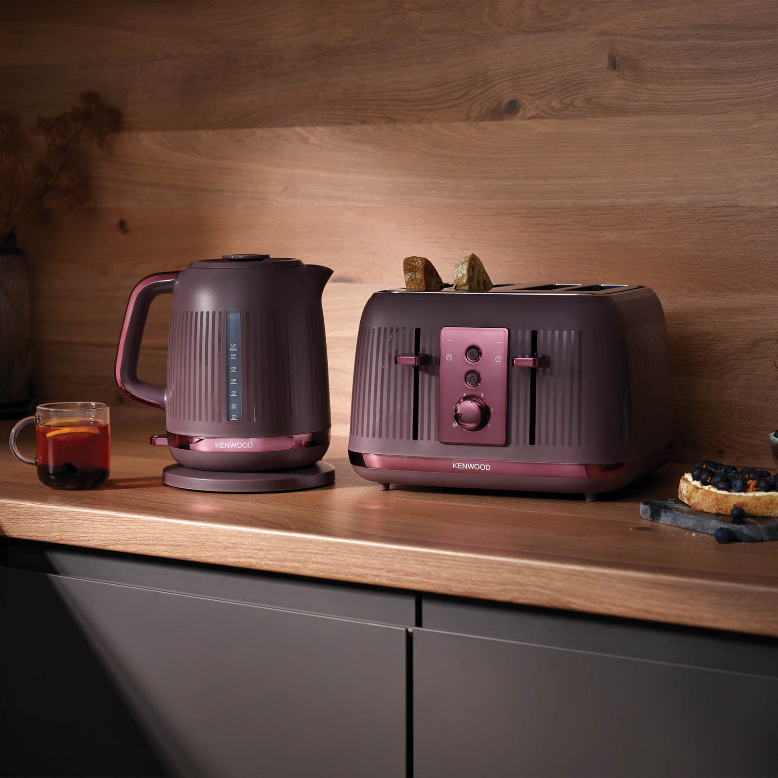 SALE Kenwood Dusk Kettle 1.7L Purple Sterling Home 1